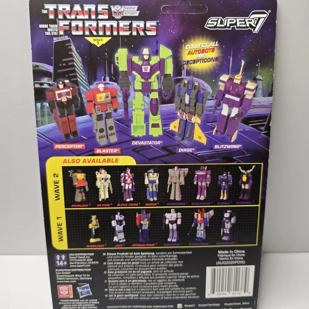 Hasbro Transformers Action Figure - Black and Silver